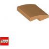 LEGO® doplněk LEGO® 15068 STŘECHA ZAOBLENÁ 2x2 Tmavě-Nugátová