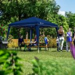 Casaria Capri 3x3m tmavě modrý – Zboží Mobilmania