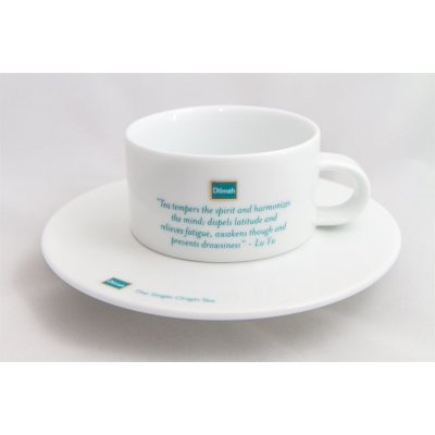 Dilmah porcelánový šálek s podšálkem 150ml od 279 Kč - Heureka.cz