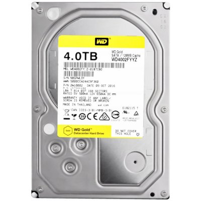 WD Gold 4TB, WD4002FYYZ – Zboží Mobilmania