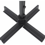 Doppler ACTIVE 310 x 210 cm moderní slunečník s boční nohou světle šedá – Hledejceny.cz