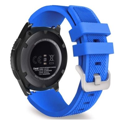 BStrap Silicone Sport řemínek na Samsung Gear S3, coral blue SSG006C05 – Zboží Mobilmania