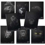 Pigna Školní sešit Monocromo Black A4 linkovaný – Zboží Dáma