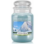 Country Candle COTTON FRESH 652 g – Sleviste.cz