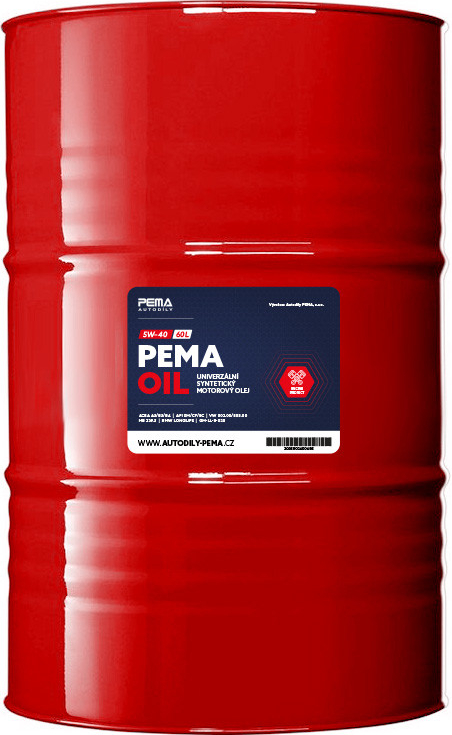 Motorový olej PEMA OIL 5W-40, 1L — Autodíly PEMA