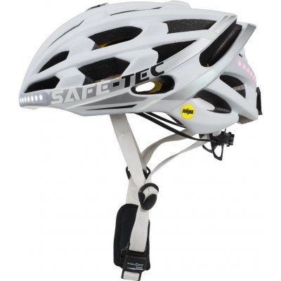 SAFE-TEC Chytrá Bluetooth helma Repro MIPS TYR3 White XL, 2003-075