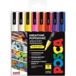 Uni Posca PC-3M 0,9 1,3 mm 16 barev mix – Zboží Živě