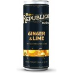 Republica Božkov ginger & lime 6% 0,25 l (plech) – Zboží Dáma