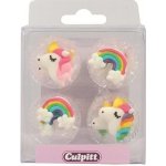 Cukrová dekorace - Duha a jednorožci - 12ks Culpitt – Sleviste.cz