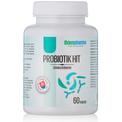 EDENPharma Probiotik HIT 60 kapslí – Hledejceny.cz