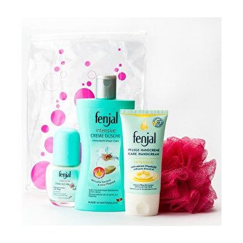 Fenjal krém na ruce Intensive 75 ml + sprchový krém Intensive 200 ml + Pečující krémový deodorant roll-on Intensive 50 ml dárková sada