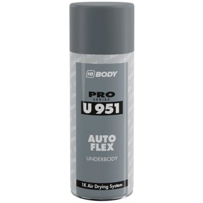 HB BODY U951 PRO Ochrana podvozku přelakovatelný - 400ml černý – Hledejceny.cz