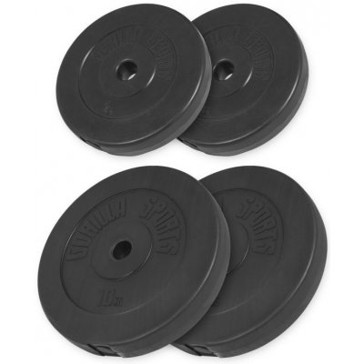 Gorilla Sports plast 30 kg 2 x 5 kg 2 x 10 kg 255/330 mm – Hledejceny.cz