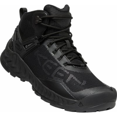 Keen NXIS EVO MID WP MEN triple black US 13 – Zboží Mobilmania