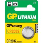 GP Lithium CR2032 1ks 1042203211 – Zboží Mobilmania