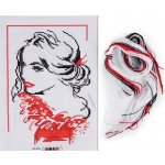 Sada vyšívání předloha jehla mouline žena – Hledejceny.cz