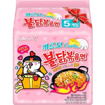 Samyang Ramen Pálivý Kuřecí Carbonara 5 x 130 g