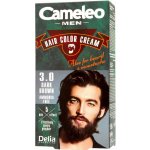Cameleo Men Hair Color Cream 3.0 Tmavě hnědá barva na vousy a knír 30 ml – Zboží Dáma