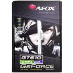 AFOX GeForce GT 610 2GB DDR3 AF610-2048D3L7-V8 – Hledejceny.cz