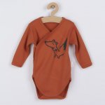 Kojenecké bavlněné body s bočním zapínáním Nicol Fox Club oranžové Kojenecké bavlněné body s bočním zapínáním Nicol Fox Club oranžové – Zbozi.Blesk.cz