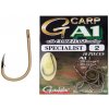 Rybářské háčky GAMAKATSU G-Carp A1 Camouflage Sand Coated Specialist vel.4 10ks