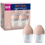 Lovi Mammafeel Bottle kojenecká láhev 0 m+ 2 x 150 ml – Hledejceny.cz