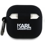 Karl Lagerfeld 3D Logo NFT Karl Head Silikonové Pouzdro pro AirPods 4 KLA4RUNIKK – Zboží Živě