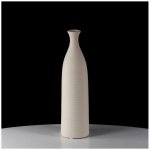 Estilo Home | Keramická váza 33 cm bílá | EH0014 – Hledejceny.cz