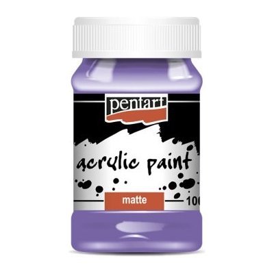 Pentart Akrylová barva matná 100 ml FIALOVÁ – Zboží Dáma