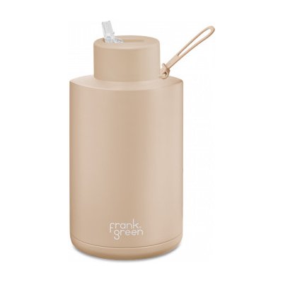 Frank Green Ceramic Straw nerezový soft stone 2 l