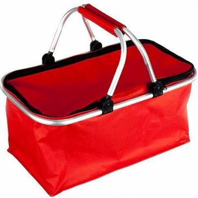 HAPPY GREEN A08908 Košík kempingový červený – Zboží Mobilmania