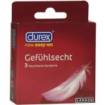 Durex Gefühlsecht 3ks – Zboží Mobilmania