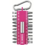 Sada 21 šroubovacích nástavců s karabinou 2607002821 fuchsiová – Sleviste.cz