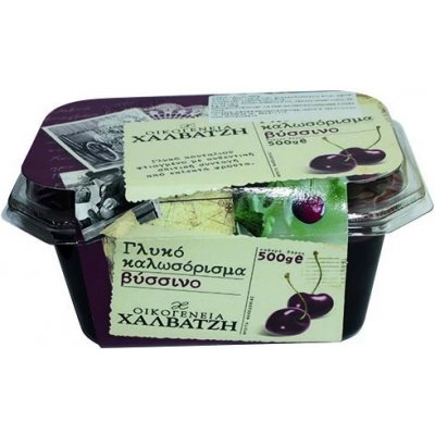 HAITOGLOU BROS SA Halvatzi višně v sirupu 500 g – Zboží Dáma
