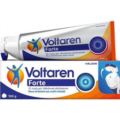 VOLTAREN FORTE DRM 20MG/G GEL 100G IIB – Zboží Mobilmania