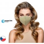 Nanolion Mask ultratenký nanorespirátor supreme protection FFP2 Béžový 5 ks – HobbyKompas.cz