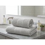 Textilomanie Osuška CARRARA 70 x 140 cm světle šedá – Sleviste.cz