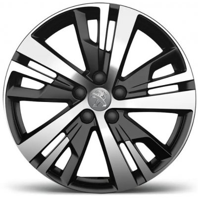 Peugeot Detroit 7,5x18 5x108 ET49 black – Zboží Mobilmania