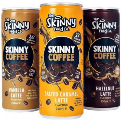 Skinny Coffee drink Saltec Caramel Latte 250 ml – Zboží Dáma