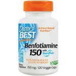 Doctor's Best Benfotiamine 150 mg 120 kapslí – Hledejceny.cz