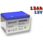 Ultracell UCG12-12 12V - 12Ah VRLA-GEL – Zboží Živě