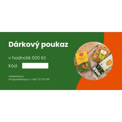 Poukaz v hodnotě 500 Kč – Hledejceny.cz