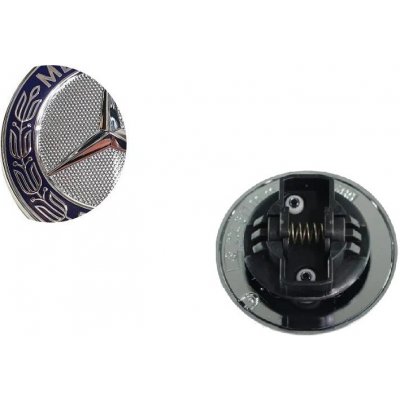 Znak, logo kapoty MERCEDES BENZ 57mm modrá/chrom A2048170616 A2048170016 – Hledejceny.cz