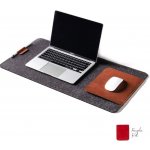 Crazy Horse Craft Podložka pod myš a na pracovní stůl fragola red – Sleviste.cz