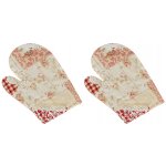 Bellatex Patchwork Růžová Béžová Kuchyňská chňapka 2 ks 28 x 18 cm – Zboží Dáma