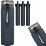 Wessper ActiveMax Clarti Glass 0,68 l stříbrná/šedá – Zboží Dáma