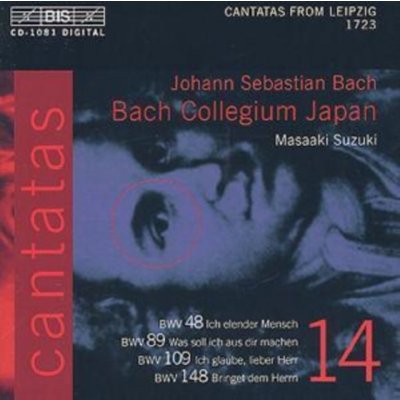 Johann Sebastian Bach - Cantatas 14 BWV 48 Ich Elender Mensch CD – Zboží Mobilmania