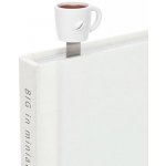 Záložka do knihy 3D - Šálek černé kávy – Hledejceny.cz