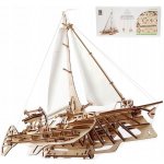 Ugears 3D mechanické puzzle Loď Trimaran Merihobus 237 ks – Zboží Mobilmania