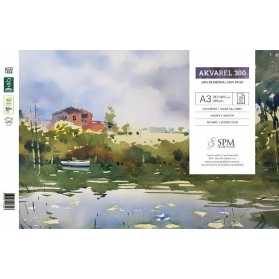 Grafický blok Akvarel 300 g/m2, A3 – Hledejceny.cz